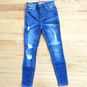Cello Distressed Skinny Jeans